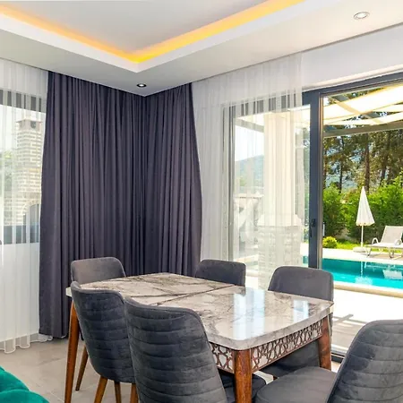 4 Bedroom In Hisaroenue Oeluedeniz- Gold Rose 别墅 费特希耶
