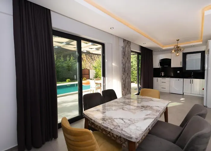 4 Bedroom In Hisarönü ölüdeniz- Gold Rose Villa *